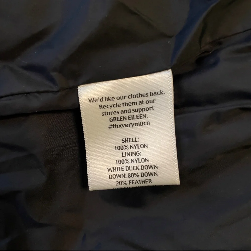 Eileen Fisher White Duck Down puffer coat
Small - Picture 8 of 8